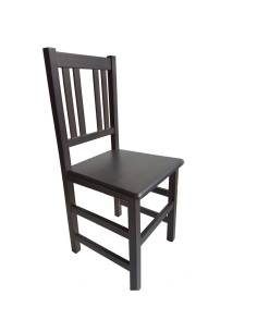 alt= silla VITORIA madera