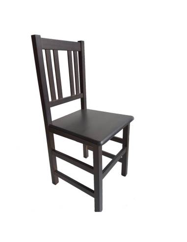 alt= silla VITORIA madera