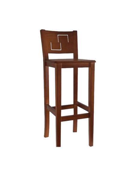 alt= taburete de madera Cartagena