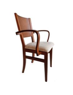 alt= sillón de madera CIEZA