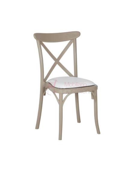 alt= silla Princesa tapizada