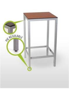 alt= Mesa Deco-H-C-R Aluminio Epoxi