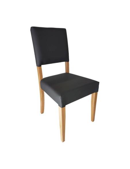 alt= silla de madera tapizada BANÚS