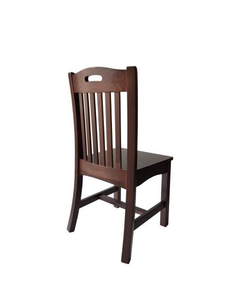 alt= silla de madera Sajonia