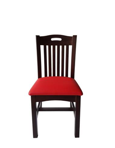 alt= silla de madera Sajonia