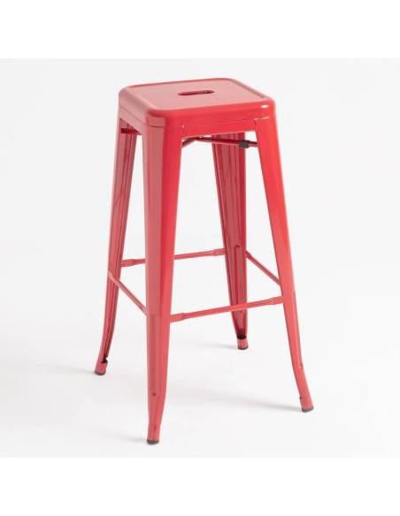 alt= Taburete Tolix 76