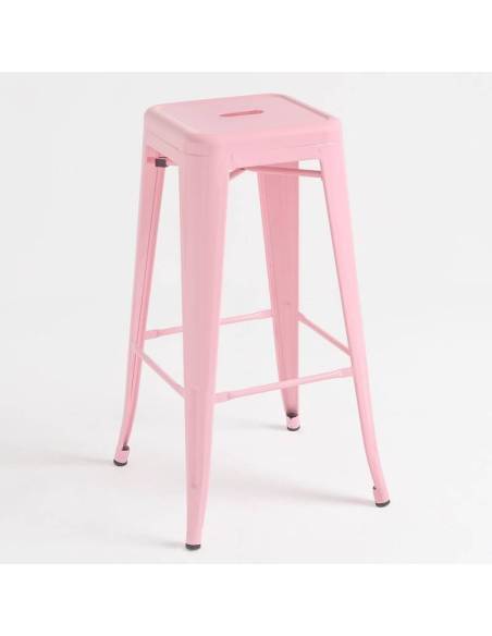 alt= Taburete Tolix 76