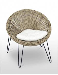 alt= sillón Congo bajo