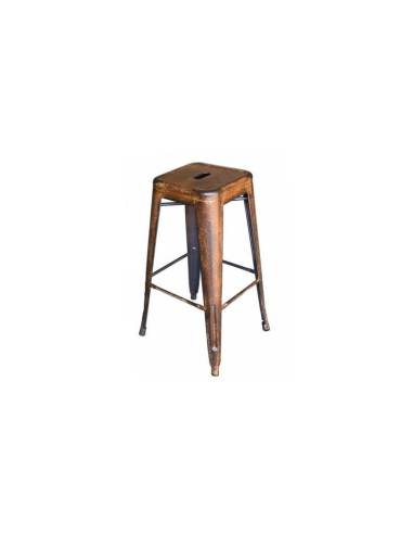 alt= Taburete alto Tolix Rustic