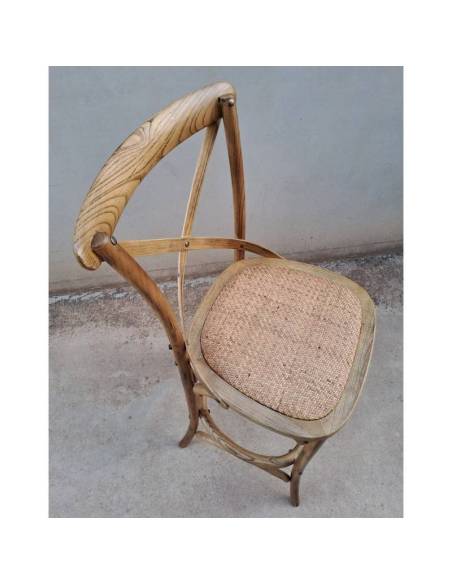 alt= Taburete Krossback thonet