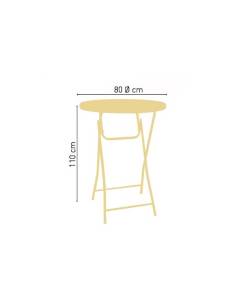alt= Mesa Catering alta 80ø x 110cms 2
