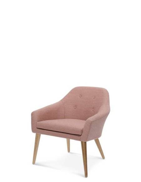 alt= Sillón Shell Roble