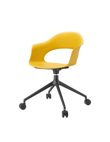 alt= Sillón Lady B con ruedas