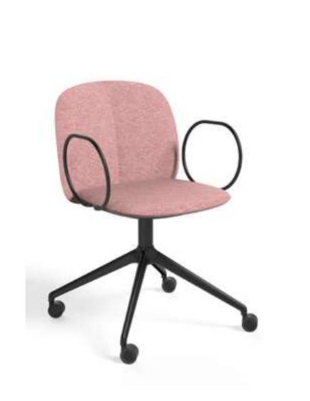 alt= Sillón Mentha Pop con ruedas