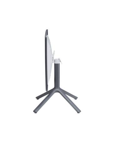 alt= Mesa Eco Folding 80 cm. x 80 cm. Smooth Top