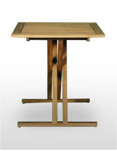 alt= mesa de madera plegable Benidorm