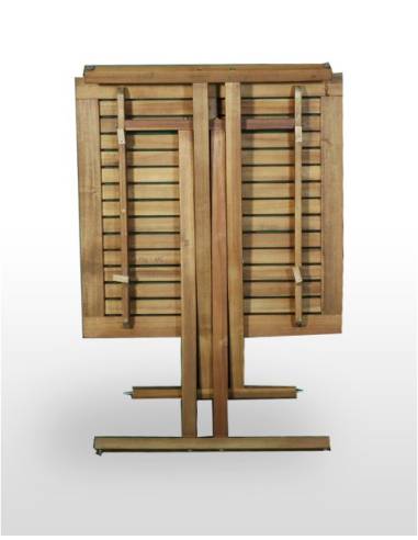 alt= mesa de madera plegable Benidorm