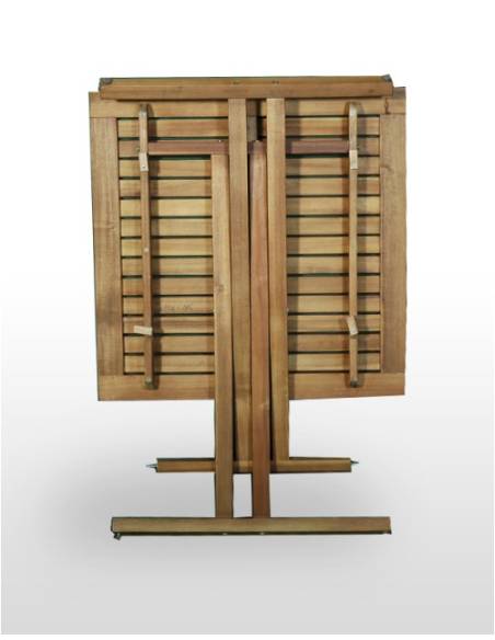 alt= mesa de madera plegable Benidorm