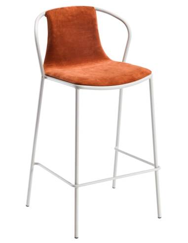 alt= Taburete Kasia Stool 66 tapizado