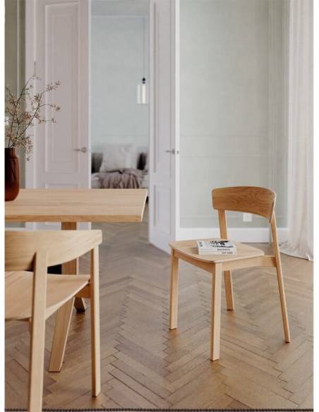 alt= Silla Nord roble