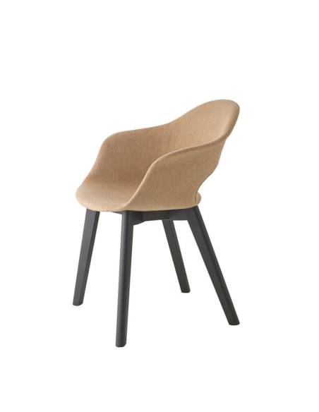 alt= Sillón Natural Lady B Pop tapizado