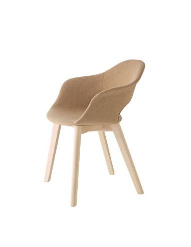 alt= Sillón Natural Lady B Pop tapizado