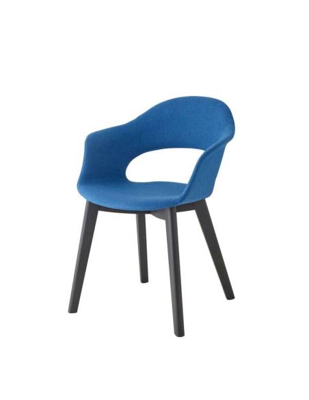 alt= Sillón Natural Lady B Pop tapizado