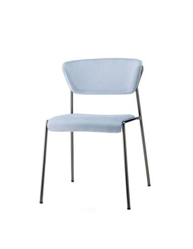 alt= Silla Lisa tapizada