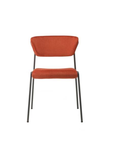 alt= Silla Lisa tapizada