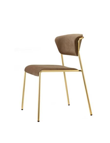 alt= Silla Lisa tapizada