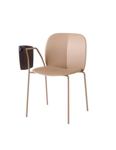 alt= Silla Mentha con tableta de escritura Go Green