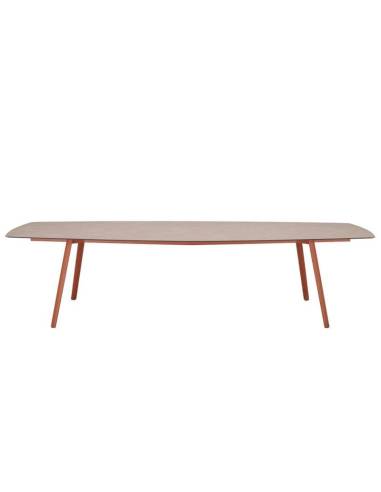 alt= Mesa Squid 210x110 cm. Hexagonal