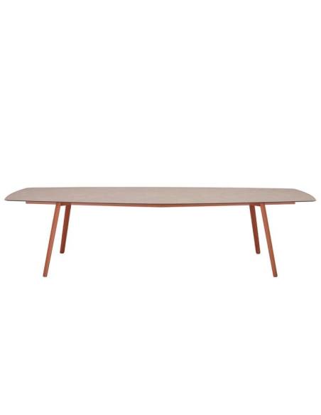 alt= Mesa Squid 210x110 cm. Hexagonal