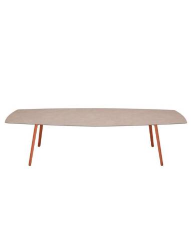 alt= Mesa Squid 300x130 cm. Hexagonal