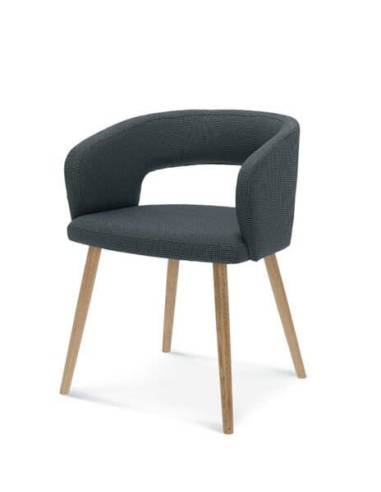 alt= Sillón Cube Roble