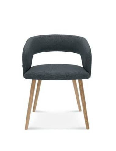 alt= Sillón Cube Roble