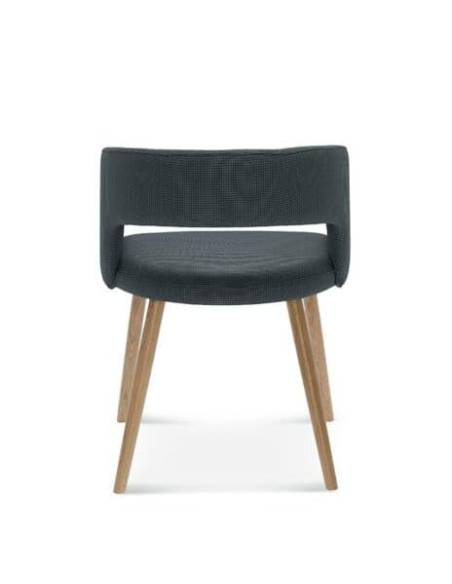 alt= Sillón Cube Roble