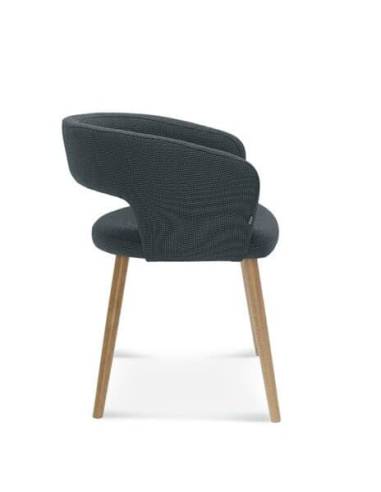 alt= Sillón Cube Roble