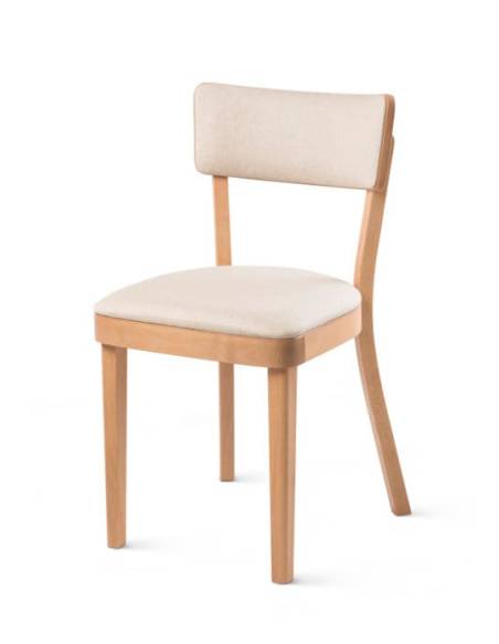alt= Silla Solid Roble tapizada