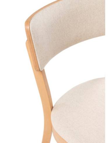 alt= Silla Solid Roble tapizada