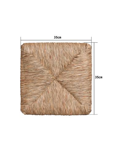 alt= Asiento de anea 35x35 cm