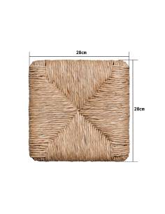 alt= Asiento de anea 28x28 cm