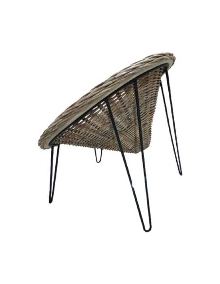alt= sillón Congo bajo